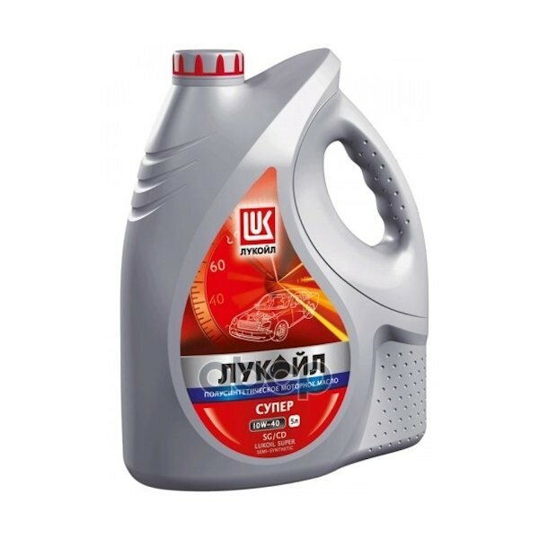 LUKOIL Масло Моторное Лукойл Супер Sg/Cd 10w-40 Полусинтетическое 5 Л 19193