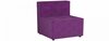 Модульный диван Домино Микровельвет Фиолетовый - изображение