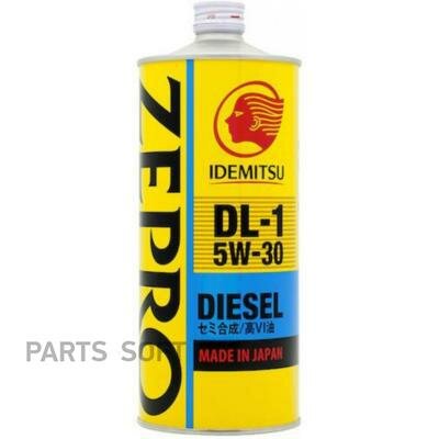 IDEMITSU 2156-001 Масло моторное ZEPRO DIESEL DL-1 5W30 1L ACEA C2-08 1шт