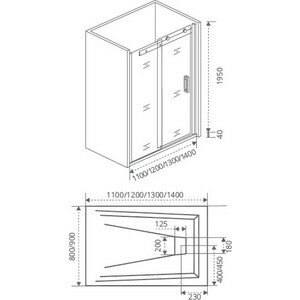   Good Door Galaxy WTW 110195 ,  (WTW-110-C-CH)