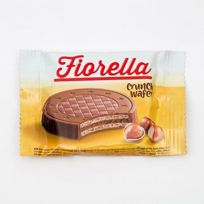 Вафли Fiorella с ореховым кремом в молочном шоколаде, 20 г - фотография № 2