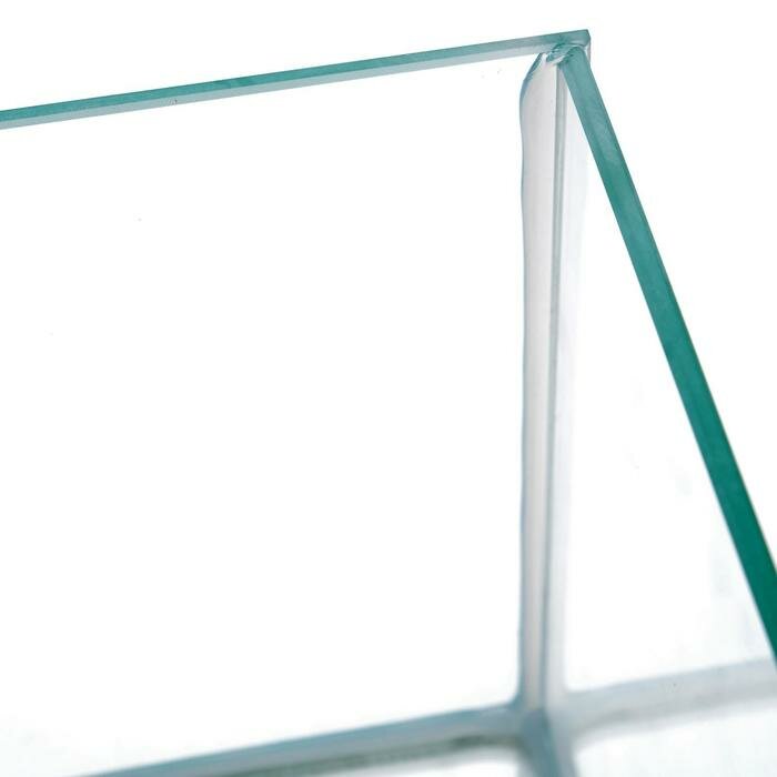 Прямоугольный Акваскейп прозрачный шов , 60х30х20 см, без ребер жесткости, 36 л - фотография № 4