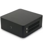 Корпус CROWN CMC-170-803, Mini-ITX, Nettop, 2xUSB 3.0, черный, 120Вт - изображение