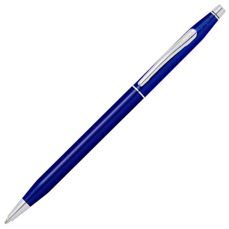 Cross Шариковая ручка Classic Century Translucent Blue Lacquer, ярко-синий (AT0082-112)