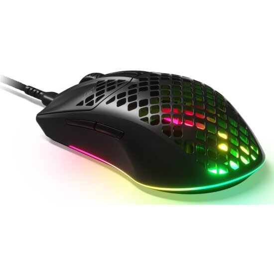 Мышь STEELSERIES Aerox 3 черный