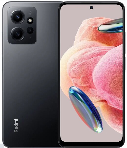 Xiaomi Note 12 4G 6/128 ГБ RU, Onyx Gray