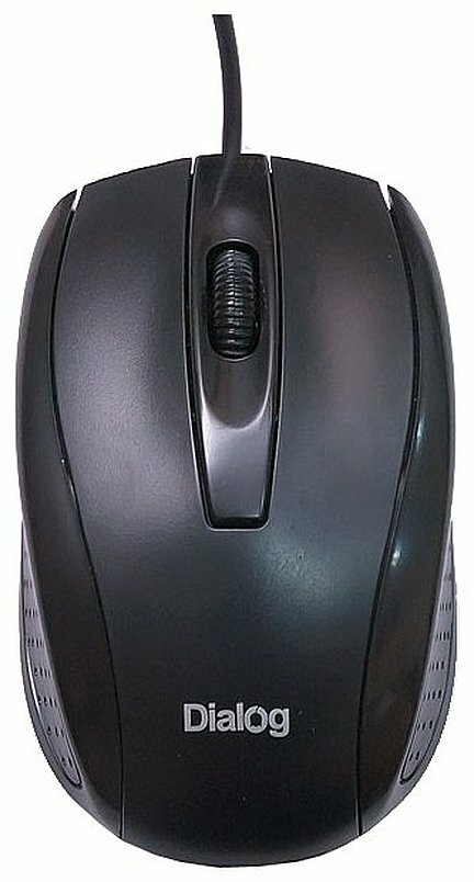 Мышь Dialog MOP-04BP Black USB, черный