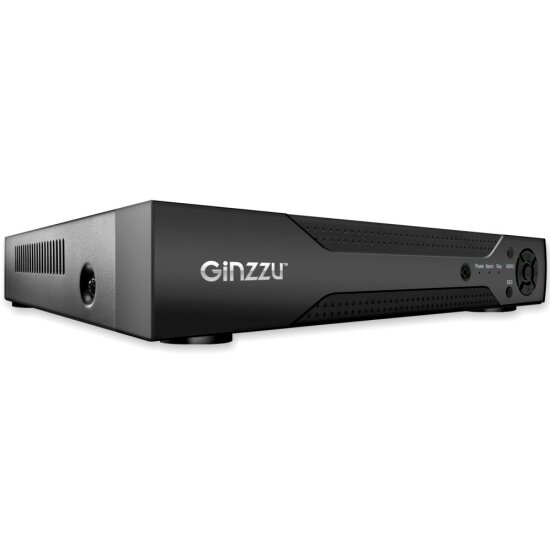 Рекордер GINZZU HD-818, 8ch DVR/NVR 5Mp, HDMI, 2USB, LAN,мет