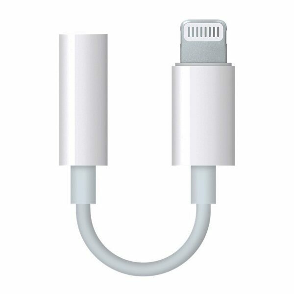 Переходник Apple Lightning - mini jack 3.5 (MMX62ZM/A)