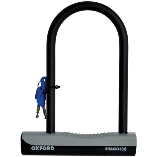 Замок велосипедный OXFORD "Shackle 12 M", 3 ключа, 203х103 мм