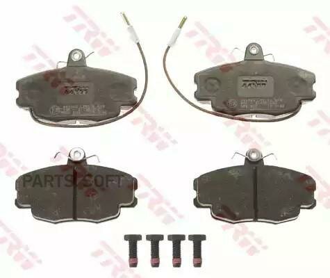 TRW GDB807 GDB807_=141 02=FDB845 [7701202712] !колодки дисковые п.\ Renault Megan 1.4-2.0i/1.9TDi 96 1шт