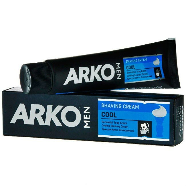 Крем для бритья Arko Cool "Охлаждающий" с витамином Е 50 мл