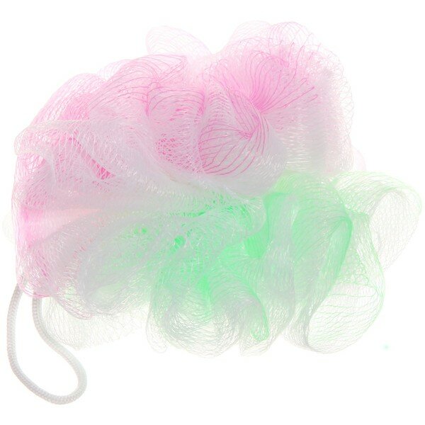 фото Мочалка для тела полипропиленовая "Твоя забота", цвет в ассортименте, 40гр