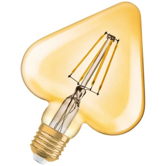 Светодиодная лампа LEDVANCE-OSRAM Vintage 1906 LED CL HEARTFIL GOLD 404,5W/824 E27 165x125мм OSRAM