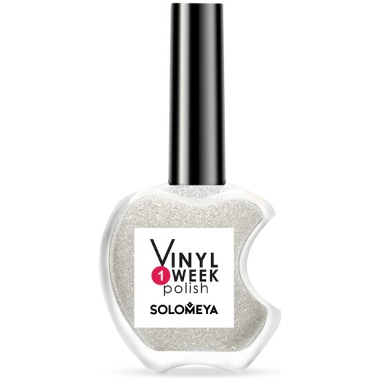   SOLOMEYA One Week Vinyl Polish Snowstorm 9, 13 