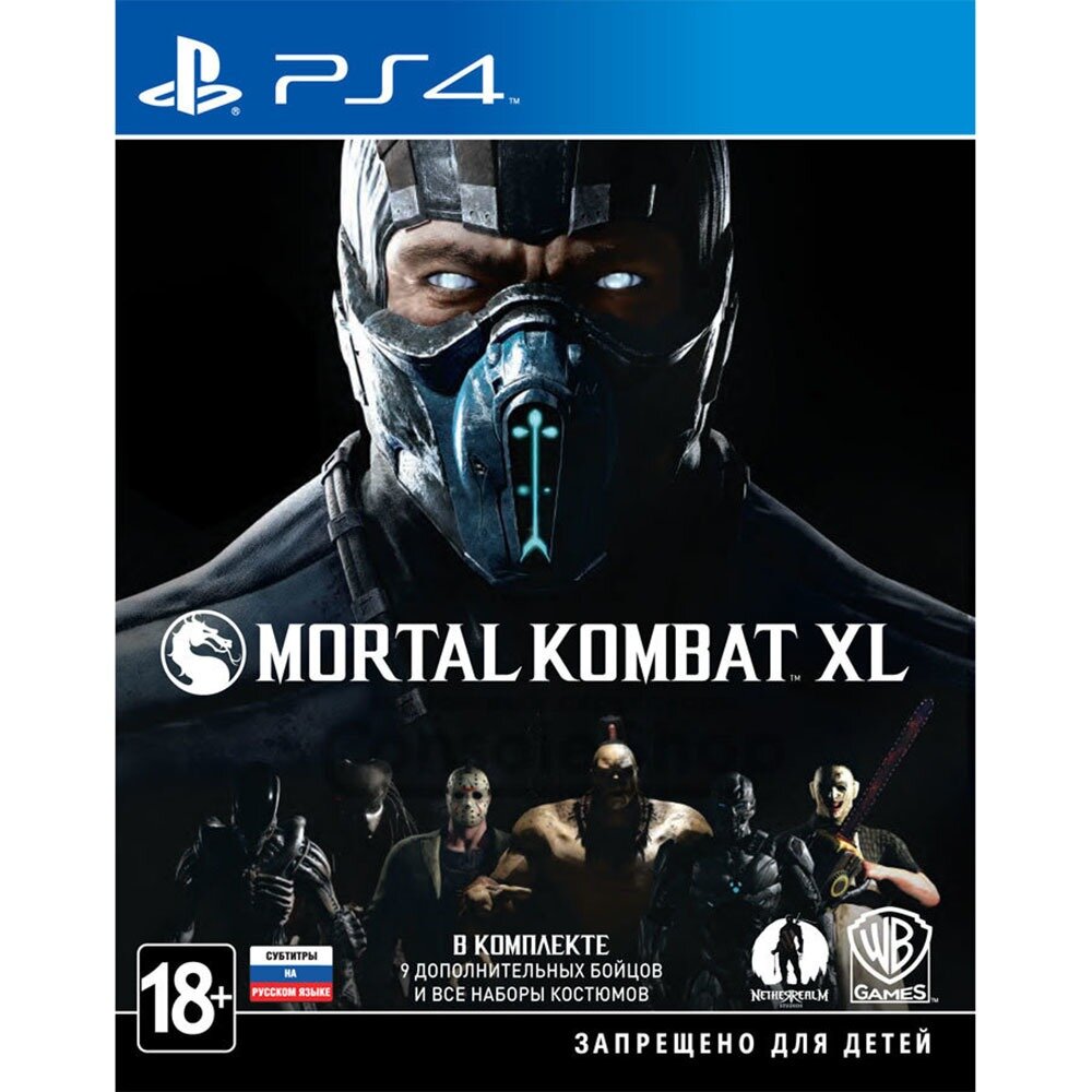 Игра для приставки Sony Mortal Kombat XL PS4, русская версия