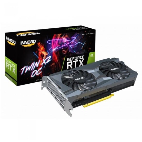 Видеокарта INNO3D GeForce RTX 3060 Ti TWIN X2 8G