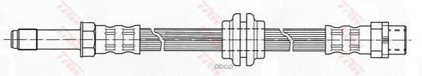 Шланг Тормозной Передний Bmw 3 E46 Phb426 TRW арт. PHB426