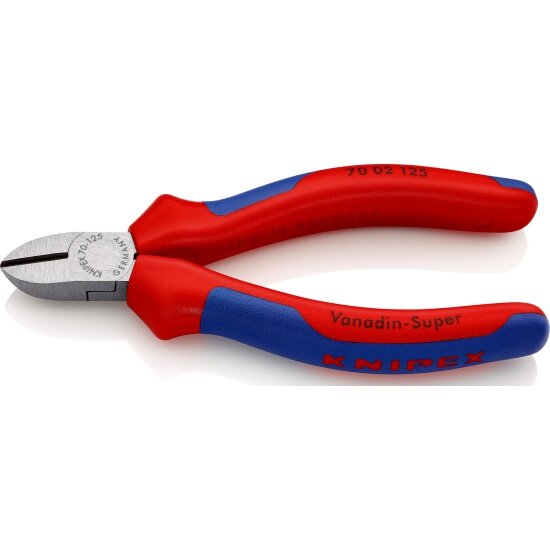 Бокорезы KNIPEX KN-7002125SB, 125 мм, двухкомпонентные рукоятки