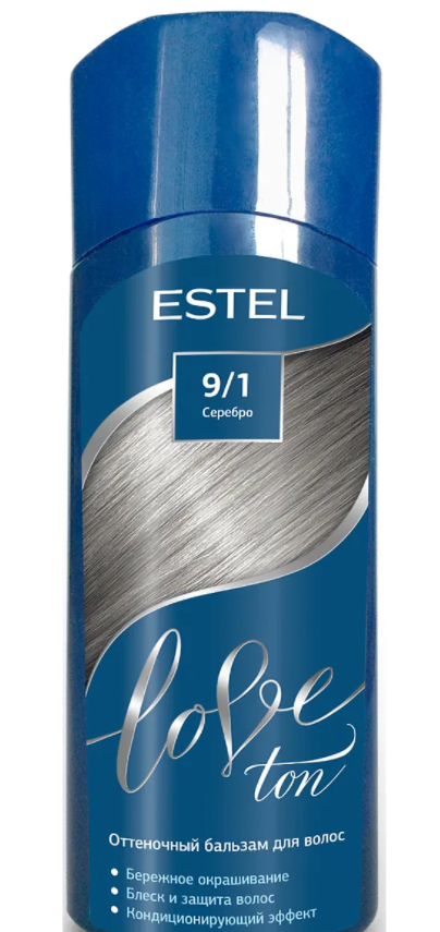 Estel Оттеночный бальзам для волос Love Ton 9/1 Серебро LT9/1 300 мл