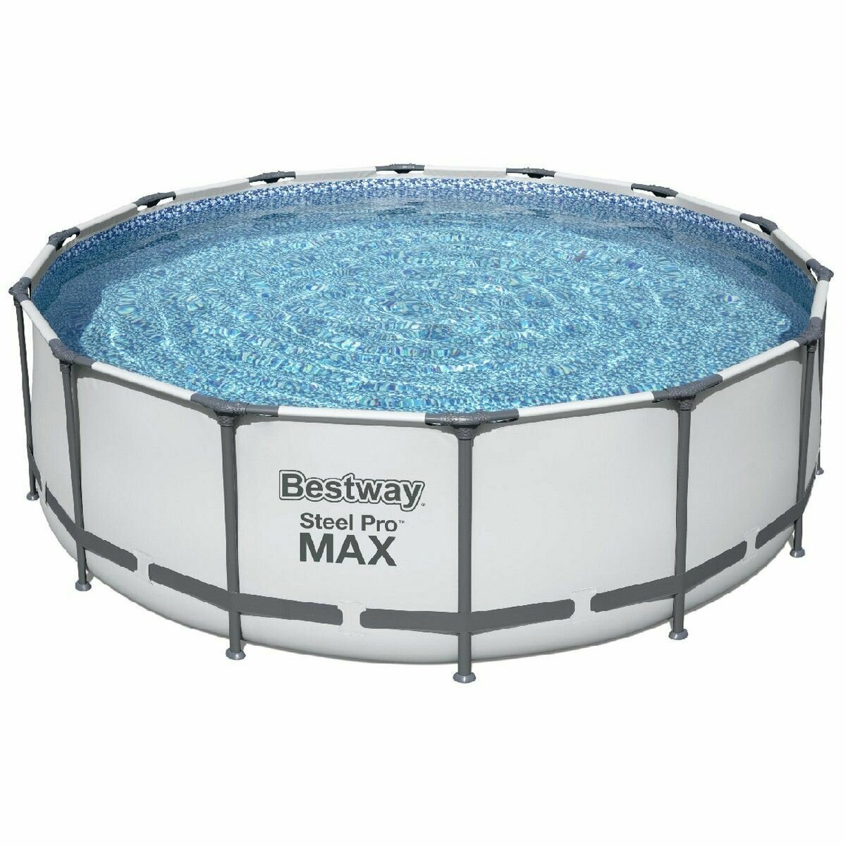 Каркасный бассейн Bestway 5612X (427х122 см) с картриджным фильтром, тентом и лестницей - фотография № 1