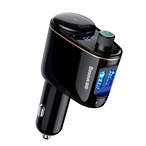 Baseus   Baseus Locomotive Bluetooth MP3 Vehicle Charger