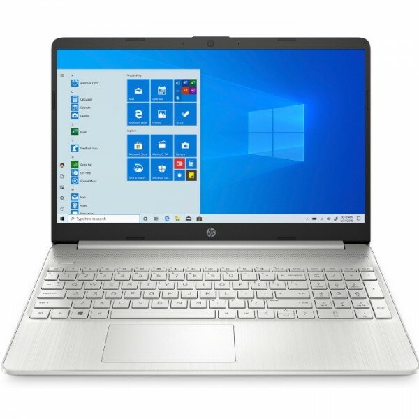 Ноутбук HP15 15s-eq2018ur 15.6 FHD, AMD R5-5700U, 16Gb, 512Gb SSD, no ODD, FreeDOS, серебристый