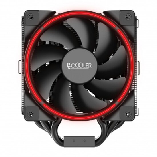 Кулер для процессора PCCOOLER TDP 240W Red 1000-1800RPM GI-H58UB CORONA R