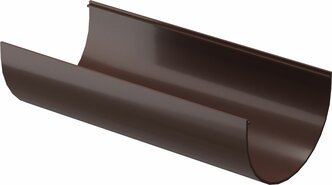 Желоб водосточный DOCKE 3М темно-коричневый
