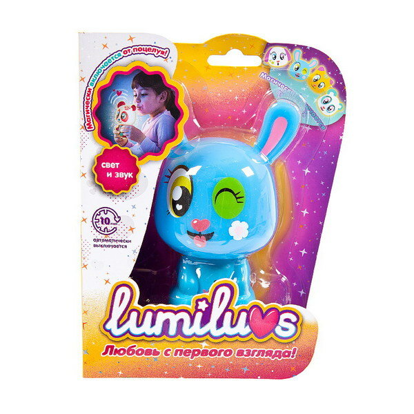 Ночник Lumiluvs Кролик Missy (голубой) Abtoys LB0001A9