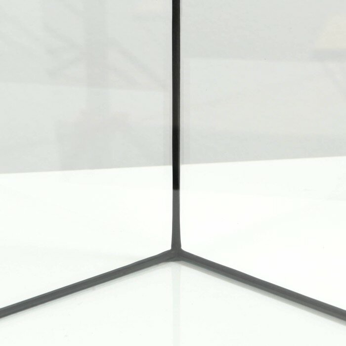 Пижон Аквариум прямоугольный с крышкой, 85 литров, 72 x 31 x 38/44 см, чёрный - фотография № 3