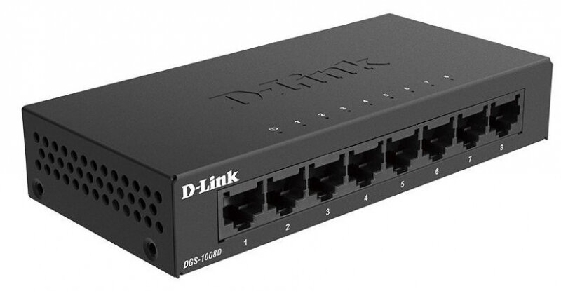 Коммутатор D-Link DGS-1008D