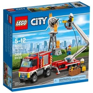 Lego Конструктор LEGO City 60111 Пожарная машина