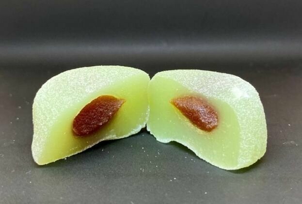 Моти (Mochi)/ Десерт рисовое пирожное со вкусом миск (сакура, корень таро, арахис, красная фасоль, кунжут) без сахара 180гр / японские сладости - фотография № 5