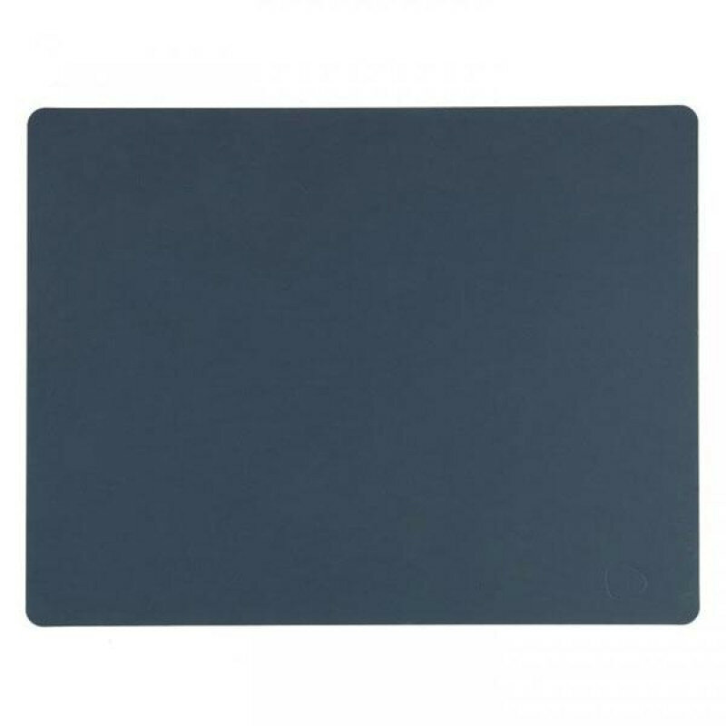 LIND DNA Салфетка сервировочная из кожи прямоугольная 35x45 см толщина 16 мм NUPO dark blue (982482)