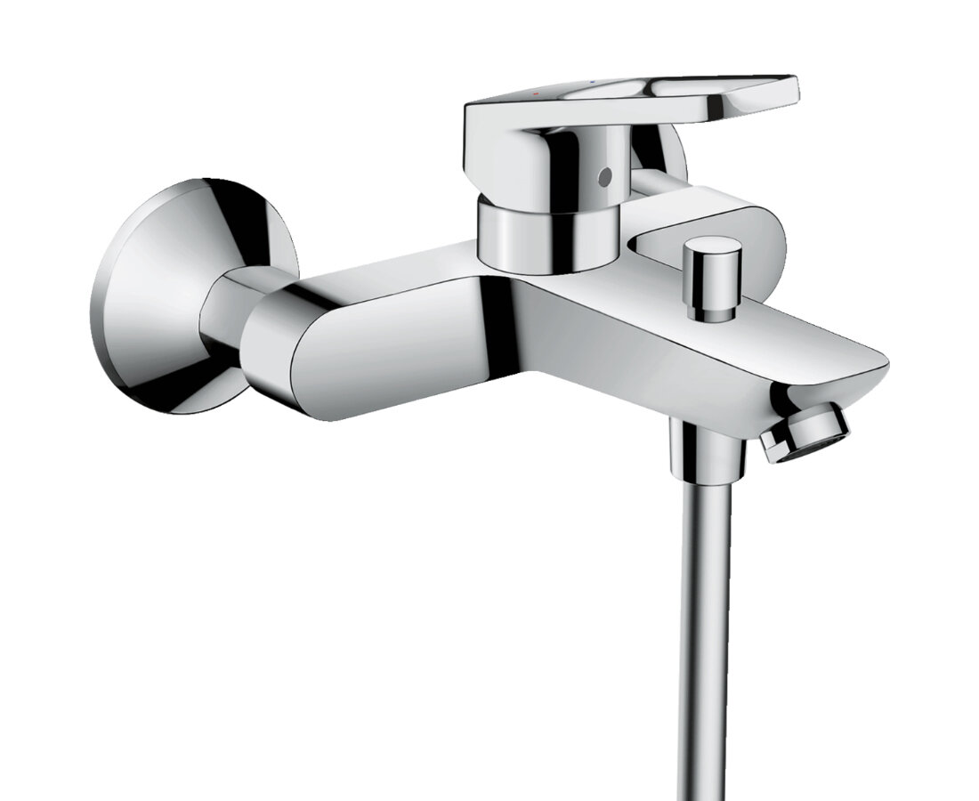 Смеситель для ванны Hansgrohe Logis Loop, хром 71244000