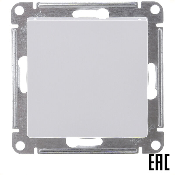 фото Механизм Atlas Design ATN000121 выключателя 1кл. двухполюсного с/п белый Schneider Electric (2 шт. в комплекте)