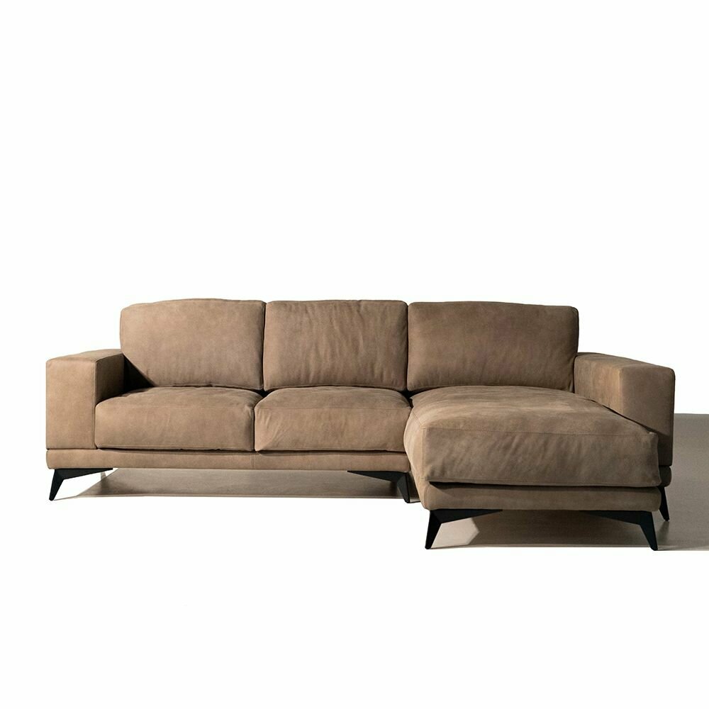 фото Диван Бергамо с оттоманкой 3,1м правый