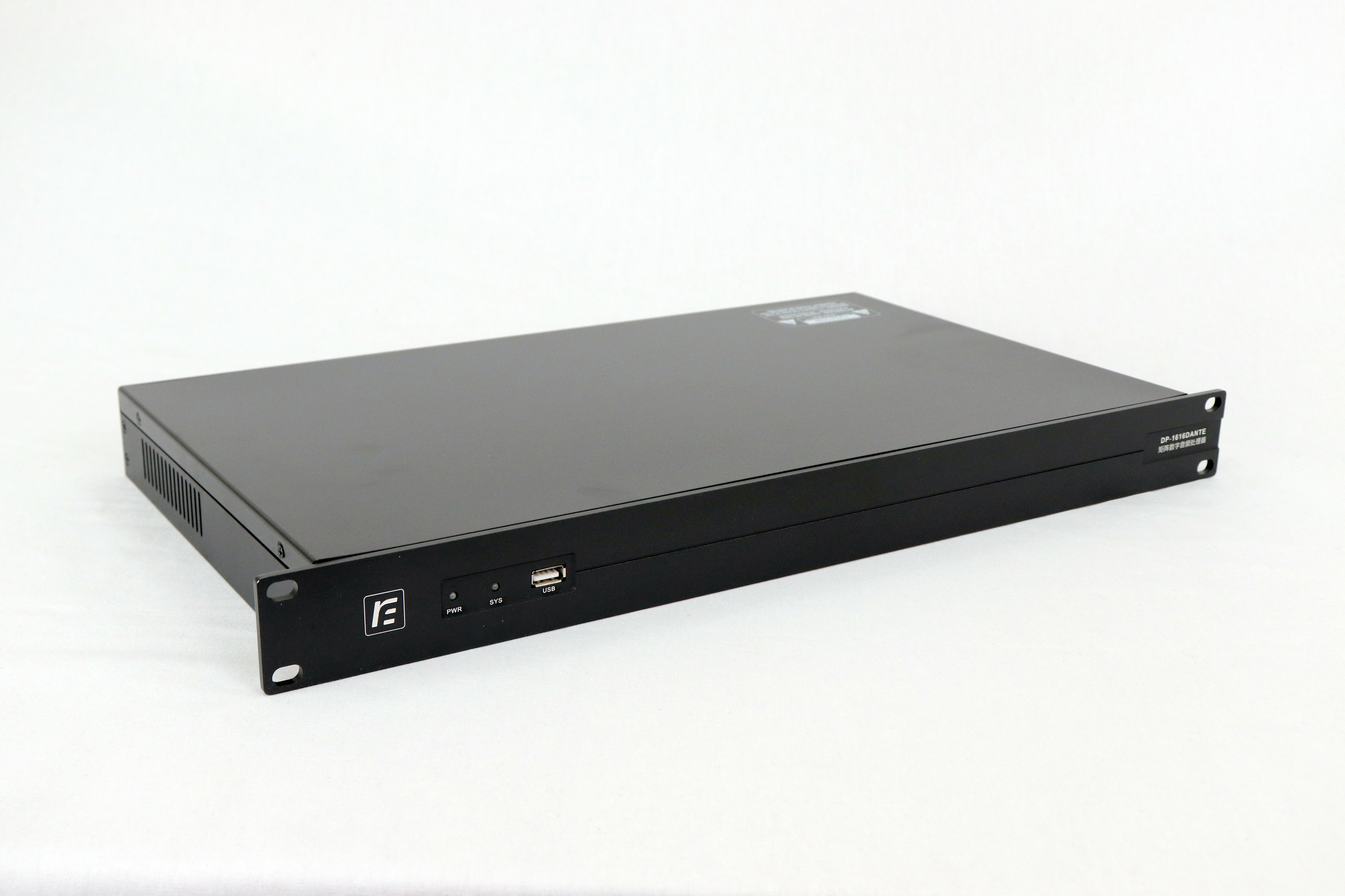 RFIntell DP-1616 DANTE Цифровой процессор 16х16 AFC AEC USB play/rec. Ethernet RS232 8xGPIO R