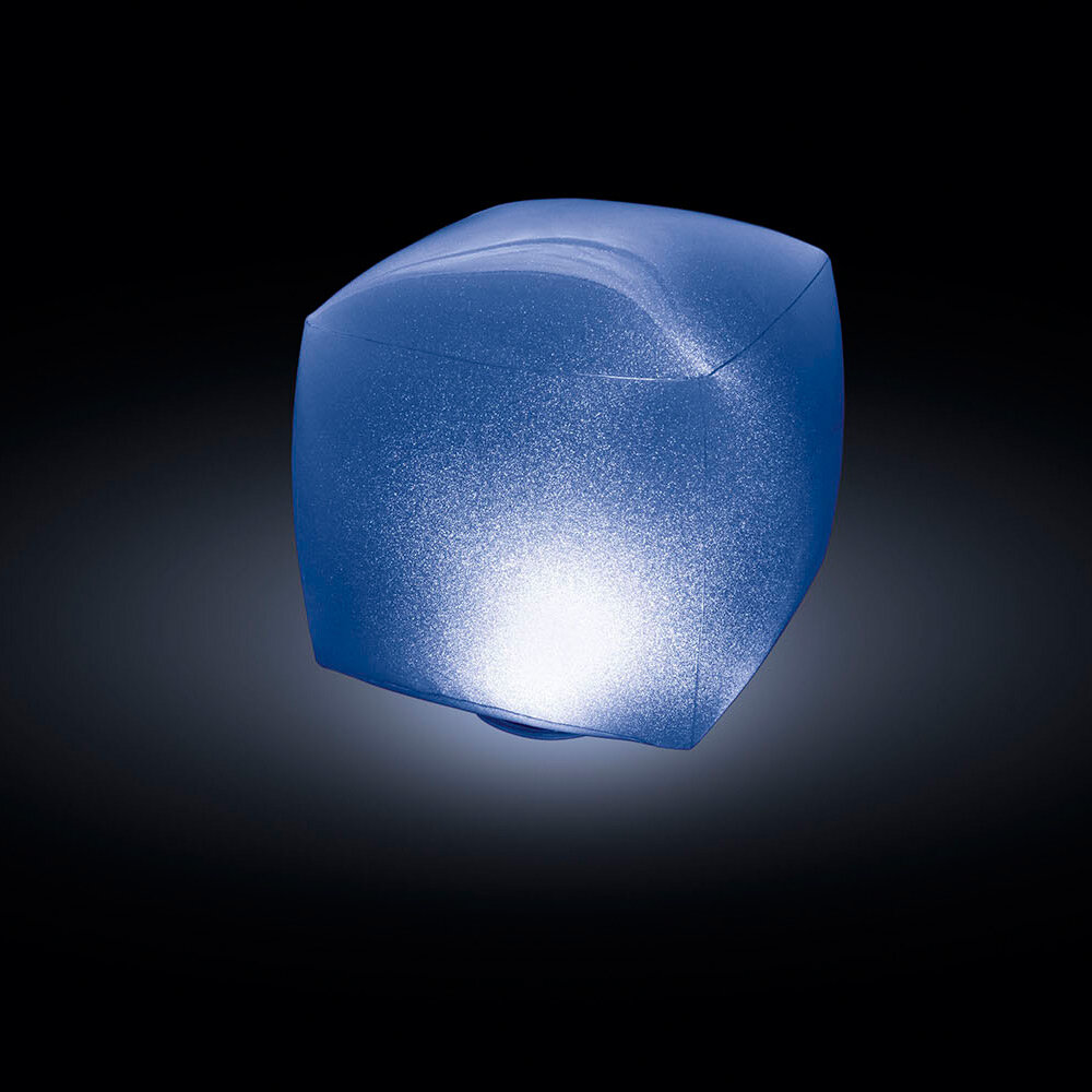 Плавающая подсветка Куб 23х23х22см