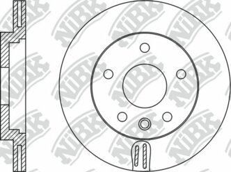 Диск тормозной задний INFINITI EX35/EX37/QX50 07-12/NISSAN Skyline 06-14 NIBK RN1493