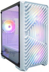 Корпус microATX 1stPlayer TRILOBITE T5 Без БП белый