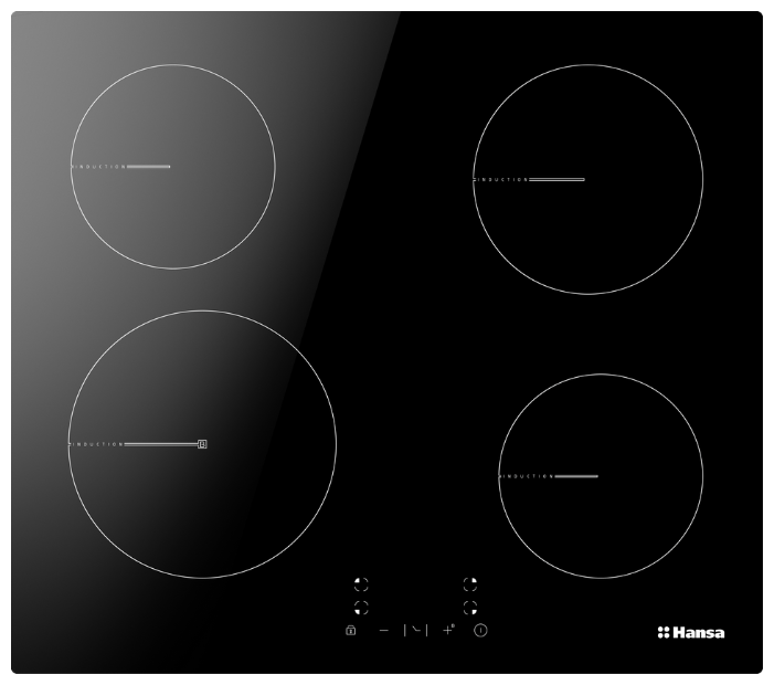 Встраиваемая индукционная варочная панель Hansa BHI68312