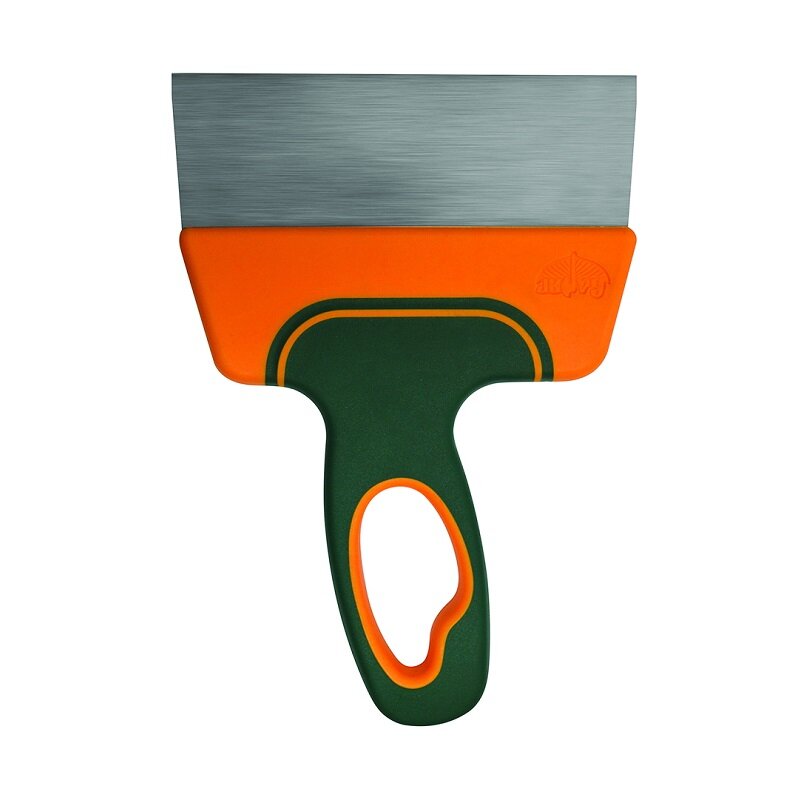 фото Варяг 35230 Шпатель фасадный нерж. сталь, двухкомпонентная рукоятка 450мм (12/60)