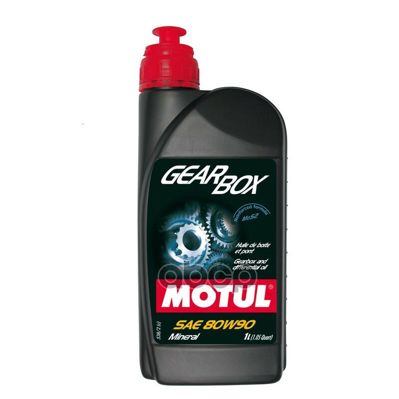 Motul 80w90 Gearbox (1l)_масло Трансмиссионное! Минapi Gl4/Gl 5, Mil-L-2105c MOTUL арт. 105787