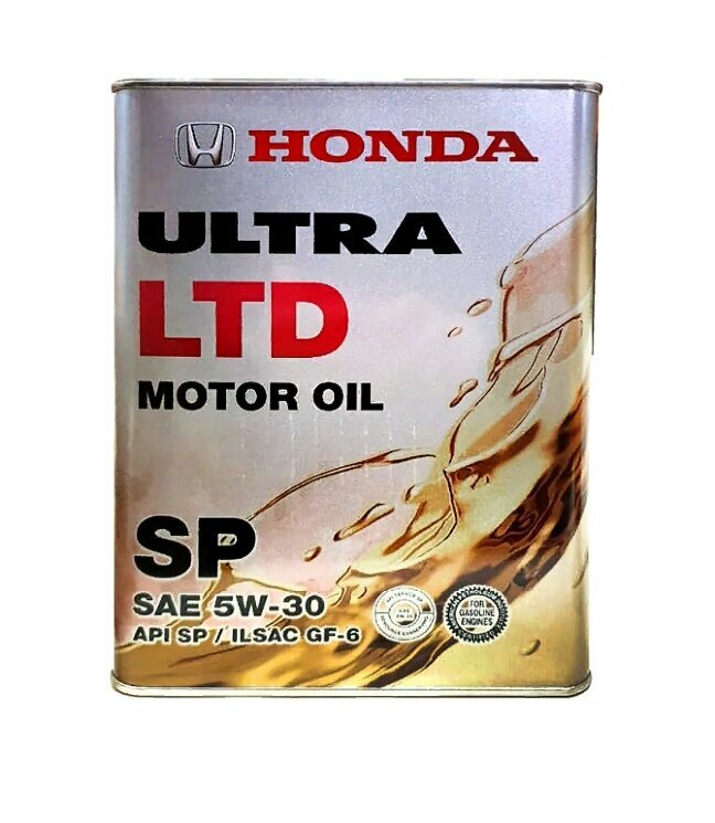 HONDA 5W-30 Ultra LTD SP - 4 л. - Синтетическое моторное масло