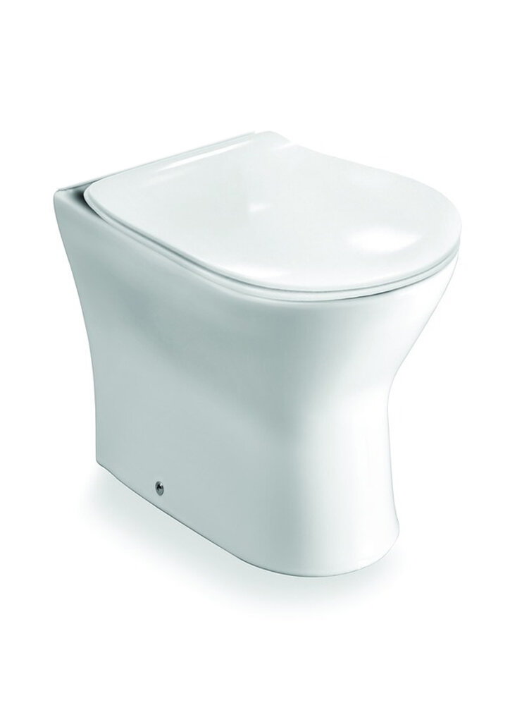 фото Чаша унитаза Roca LEON напольный, двойной выпуск, белый (7.3426.4.900.0)