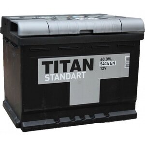 Аккумулятор Titan Standart 60 Ач 540А обр. пол.