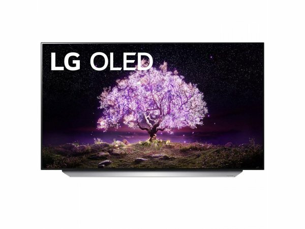 55" Телевизор LG OLED55C1 2021 OLED, HDR RU, ванильный белый