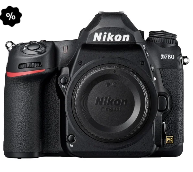 Зеркальная фотокамера Nikon D780 Body, 24.5Мпикс, черный (VBA560AE)